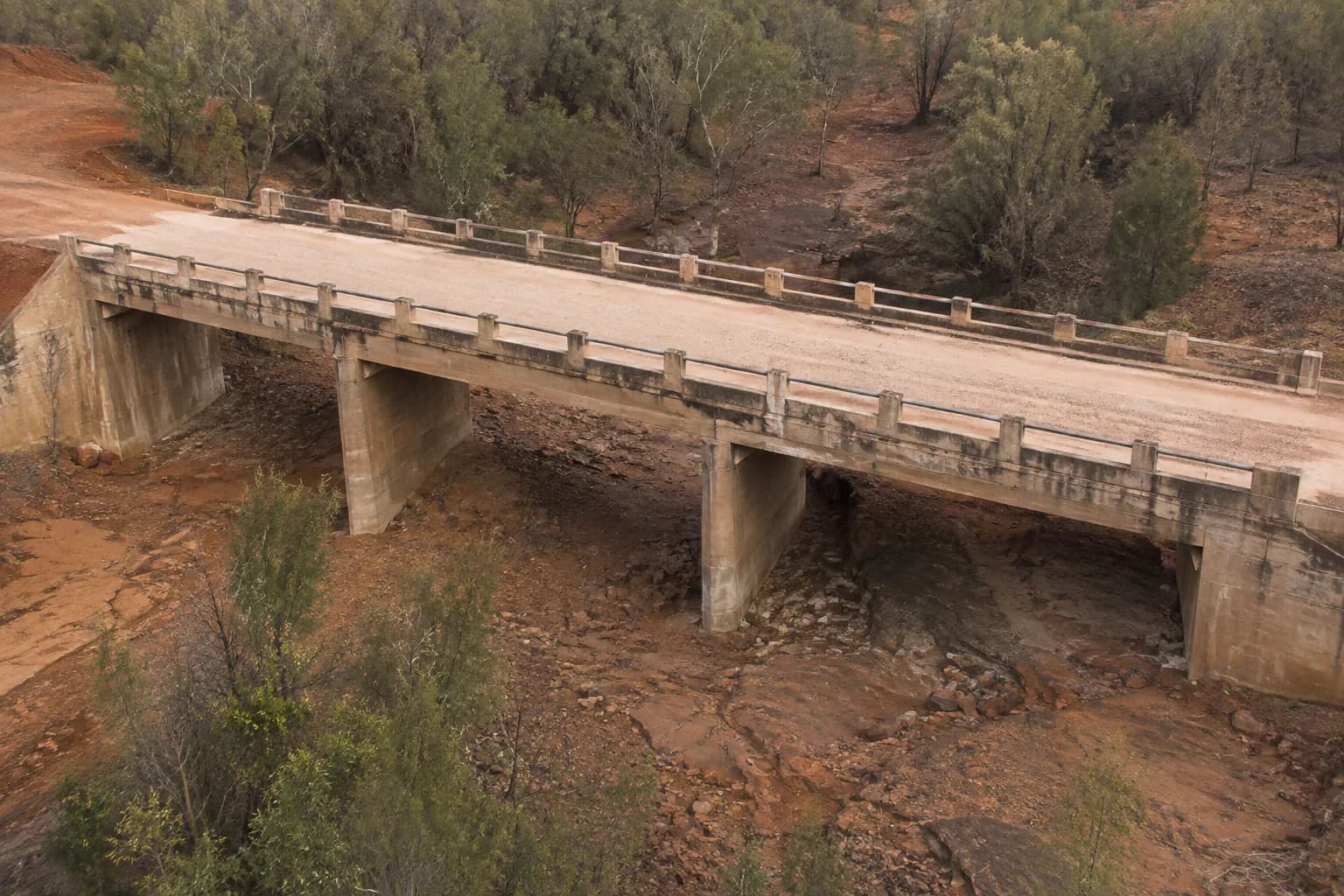 Aerial visual inspection of Territory infrastructure