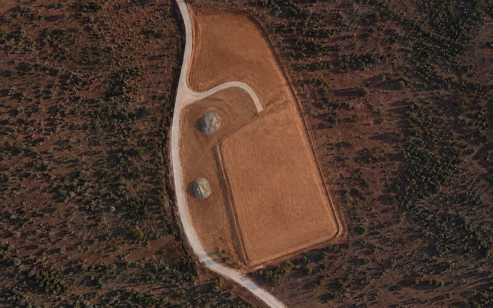 Construction progress record of an NT civil site